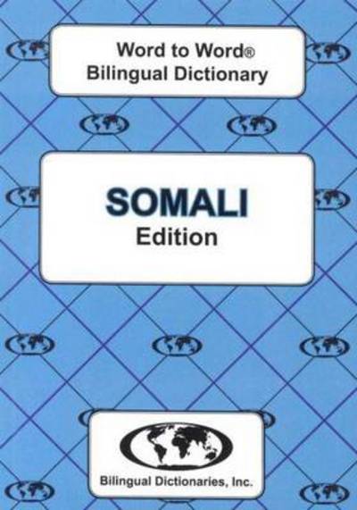 Cover for C. Sesma · English-Somali &amp; Somali-English Word-to-Word Dictionary (Taschenbuch) (2010)