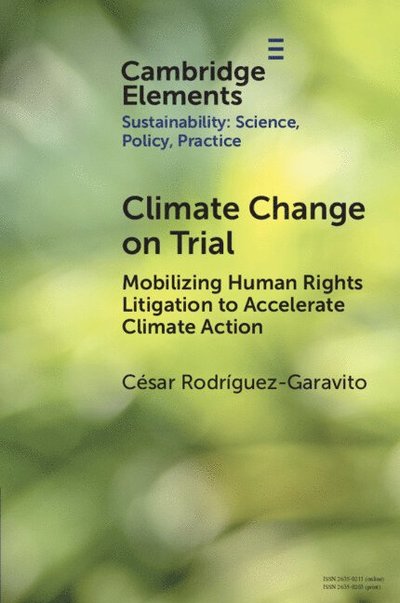 Cover for Rodriguez-Garavito, Cesar (New York University) · Climate Change on Trial: Mobilizing Human Rights Litigation to Accelerate Climate Action - Elements of Sustainability: Science, Policy, Practice (Paperback Book) (2025)