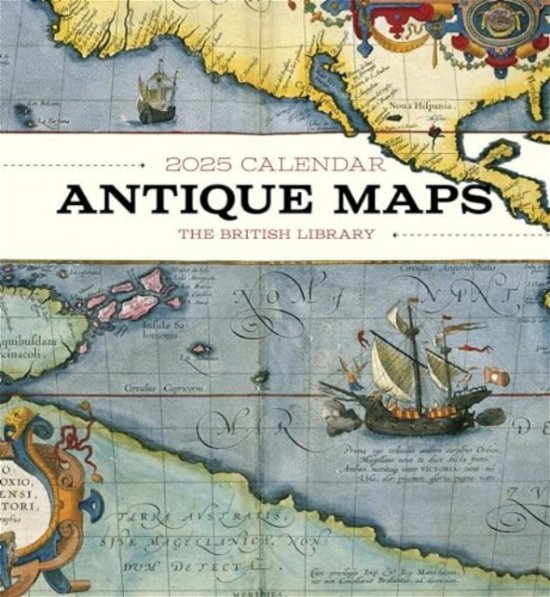 Cover for Pomegranate · Antique Maps 2025 Wall Calendar (Taschenbuch) (2024)