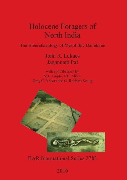 Cover for John R. Lukacs · Holocene Foragers of North India (Paperback Book) (2016)