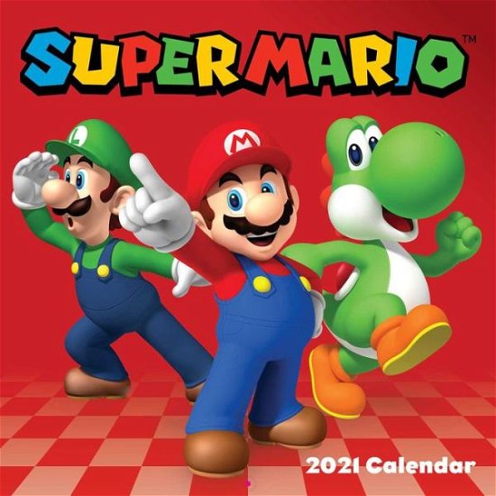 Super Mario 2021 Wall Calendar - Nintendo - Fanituote - Abrams - 9781419744525 - tiistai 28. heinäkuuta 2020