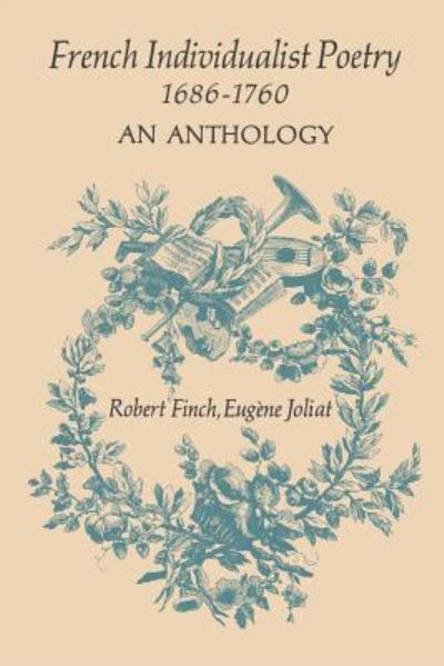 Cover for Robert Finch · French Individualist Poetry 1686-1760 (Paperback Book) (1971)