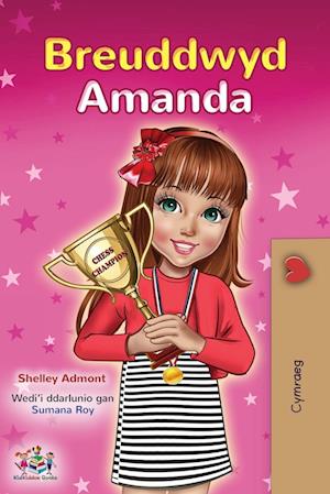 Cover for Shelley Admont · Amanda's Dream (Welsh Children's Book) (Book) (2023)