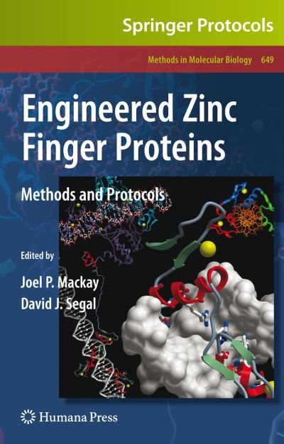 Cover for Joel P Mackay · Engineered Zinc Finger Proteins: Methods and Protocols - Methods in Molecular Biology (Hardcover Book) (2010)