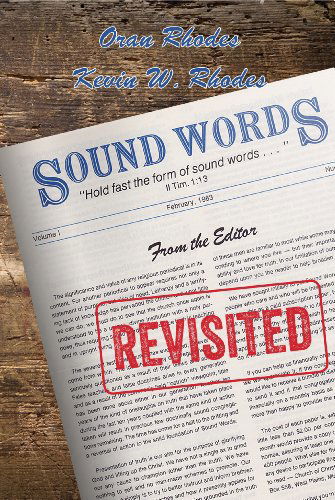 Cover for Oran Rhodes · Sound Words Revisited (Paperback Book) (2014)