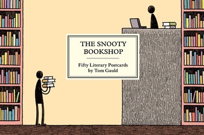 Cover for Tom Gauld · The Snooty Bookshop: Fifty Literary Postcards (Flashkort) [Main edition] (2018)