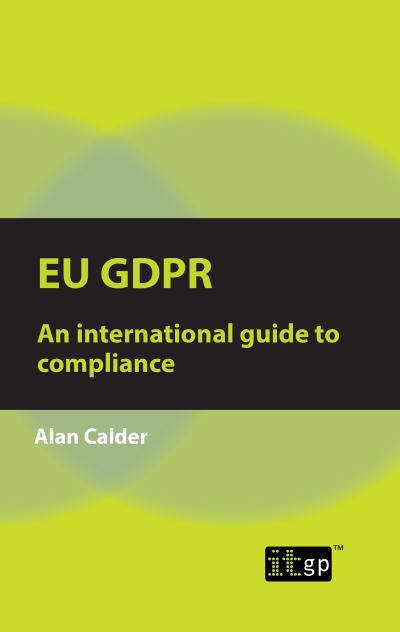 Cover for Alan Calder · Eu Gdpr (Paperback Book) (2020)