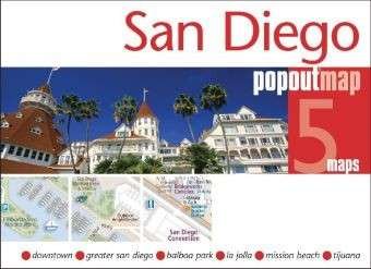 Cover for Popout Map · Popout Maps: San Diego Popout Map (Landkarten) (2013)