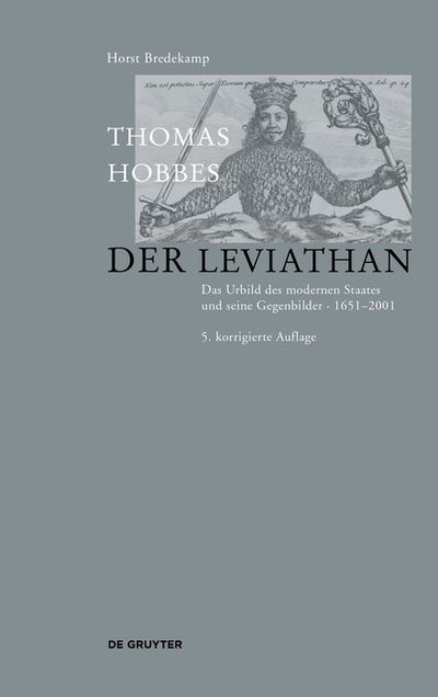 Cover for Horst Bredekamp · Thomas Hobbes - Der Leviathan: Das Urbild des modernen Staates und seine Gegenbilder. 1651-2001 (Paperback Book) [5 Revised edition] (2020)