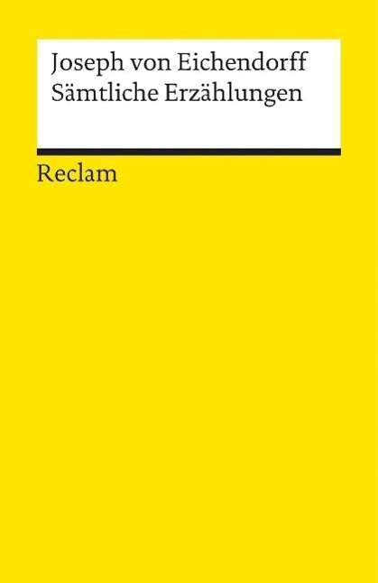 Cover for Joseph Von Eichendorff · Reclam UB 02352 Eichendorff.Sämtliche (Bog)