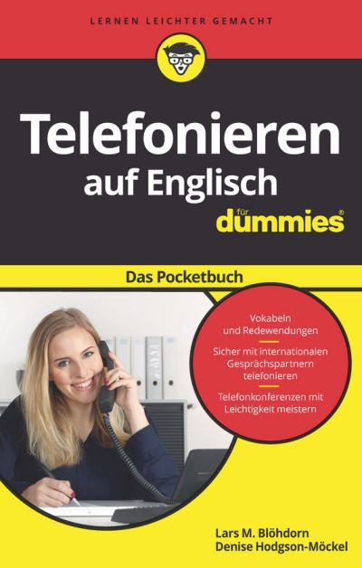 Cover for Lars M. Blohdorn · Telefonieren auf Englisch fur Dummies Das Pocketbuch - Fur Dummies (Paperback Book) (2010)