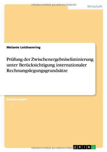 Cover for Leichsenring · Prüfung der Zwischenergebn (Book) [German edition] (2011)