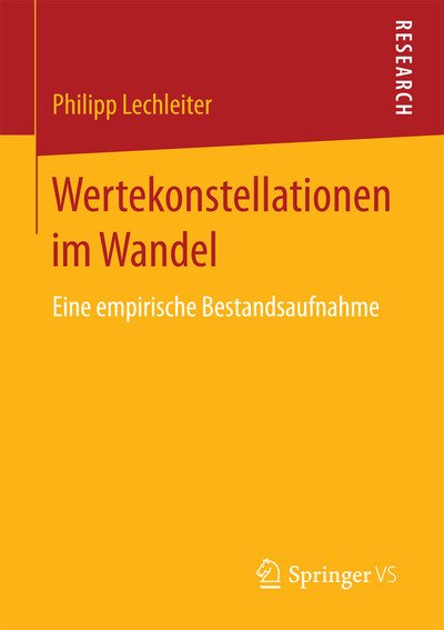 Cover for Lechleiter · Wertekonstellationen im Wand (Bog) (2016)