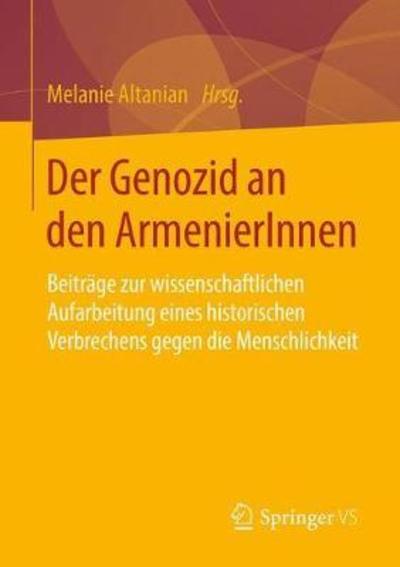 Cover for Der Genozid an den ArmenierInnen (Book) [1. Aufl. 2018 edition] (2018)