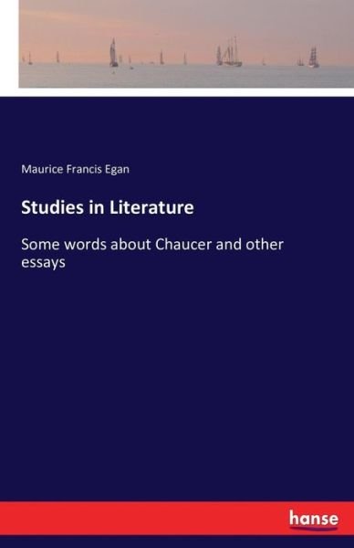 Studies in literature - Egan - Libros -  - 9783741179525 - 29 de junio de 2016