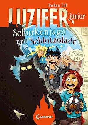 Luzifer junior (Band 14) - Schurkenjagd und Schlotzolade - Jochen Till - Libros - Loewe - 9783743216525 - 13 de septiembre de 2023