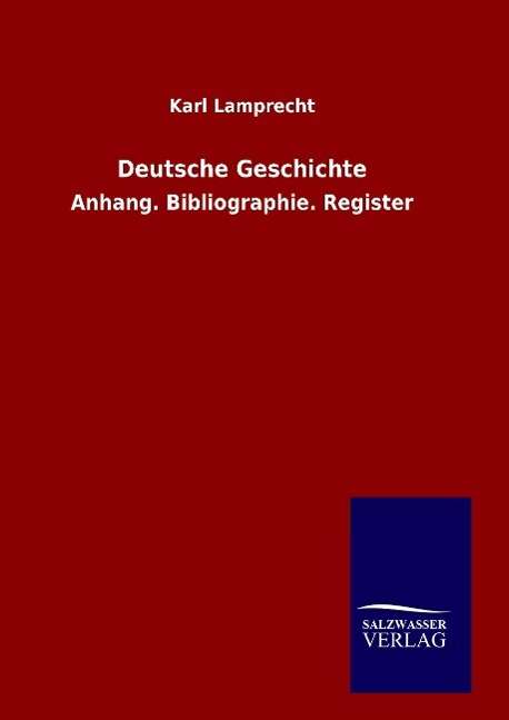 Cover for Karl Lamprecht · Deutsche Geschichte (Hardcover Book) (2015)