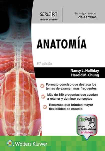 Cover for Halliday, Dr. Nancy L., PhD · Serie RT. Anatomia - Board Review Series (Paperback Book) (2020)