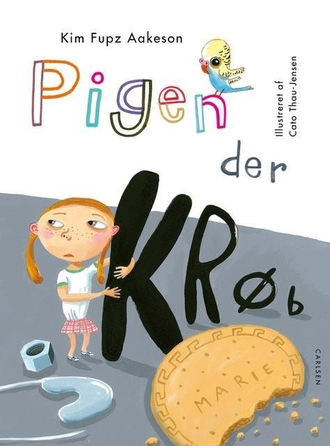 Cover for Kim Fupz Aakeson · Pigen der krøb (Bound Book) [1e uitgave] (2018)