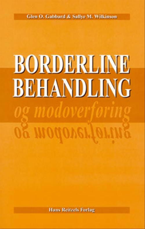 - · Borderline-behandling og modoverføring (Sewn Spine Book) [1.º edición] (1996)