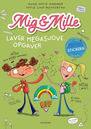Cover for Anne Sofie Hammer &amp; Sofie Lind Mesterton · Mig &amp; Mille: Mig &amp; Mille laver megasjove opgaver (Poketbok) [1:a utgåva] (2024)