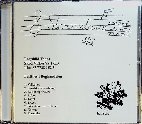 Cover for Ragnhild Oussoren-Voors · Skrivedans (CD) [1.º edición] (2003)