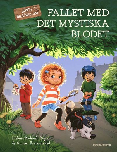 Cover for Helena Kubicek Boye · Jojos deckarklubb: Fallet med det mystiska blodet (ePUB) (2021)