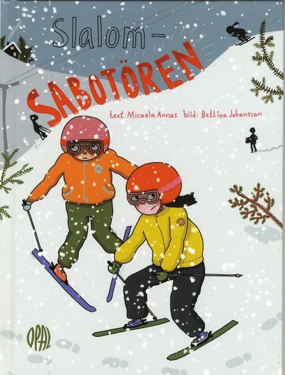 Cover for Bettina Johansson · Slalomsabotören (Landkarten) (2019)