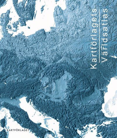 Cover for Världsatlas Kartförlaget (Bound Book) (2023)