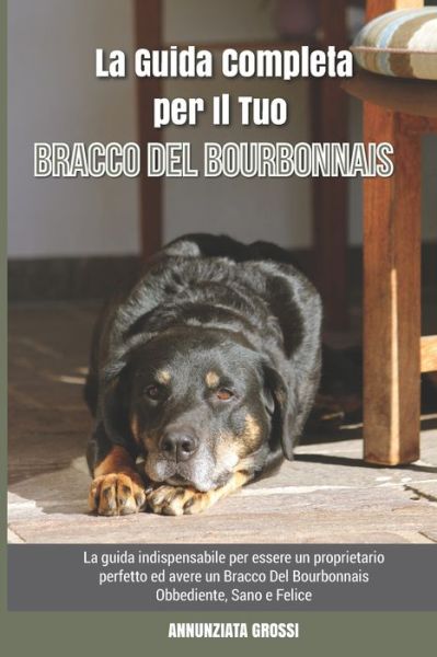 Cover for Annunziata Grossi · La Guida Completa per Il Tuo Bracco Del Bourbonnais: La guida indispensabile per essere un proprietario perfetto ed avere un Bracco Del Bourbonnais Obbediente, Sano e Felice (Paperback Book) (2021)