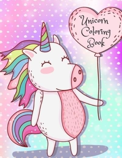 Cover for Coyl · Unicorn Coloring Book (Paperback Book) (2020)