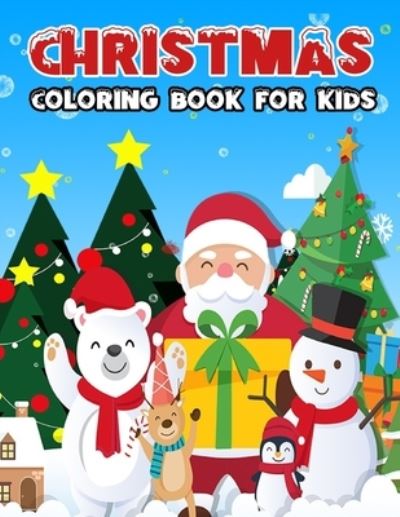 Cover for Marit M Devon · Christmas coloring book for kids (Paperback Book) (2020)