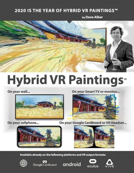 Cover for Dave Alber · 2020 Is the Year of Hybrid VR Paintings (Paperback Book) (2020)