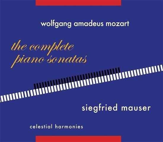 Cover for Siegfried Mauser · Sämtliche Klaviersonaten (CD) (2014)