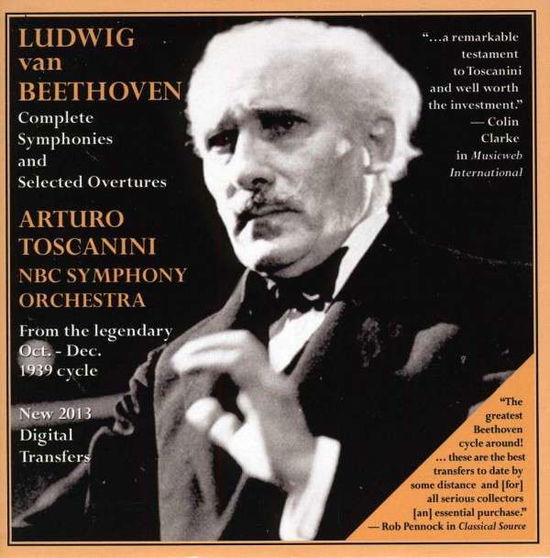 Cover for Beethoven / Toscanini · Complete Symphonies &amp; Selected Overtures (CD) (2018)