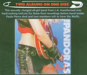 Cover for Pandoras · Rock Hard / Live Nympho (CD) [Bonus Tracks, Remastered edition] (2005)