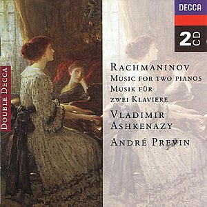 Rachmaninoff: Music for 2 Pian - Ashkenazy Vladimir / Previn an - Musiikki - POL - 0028944484526 - maanantai 29. heinäkuuta 2002