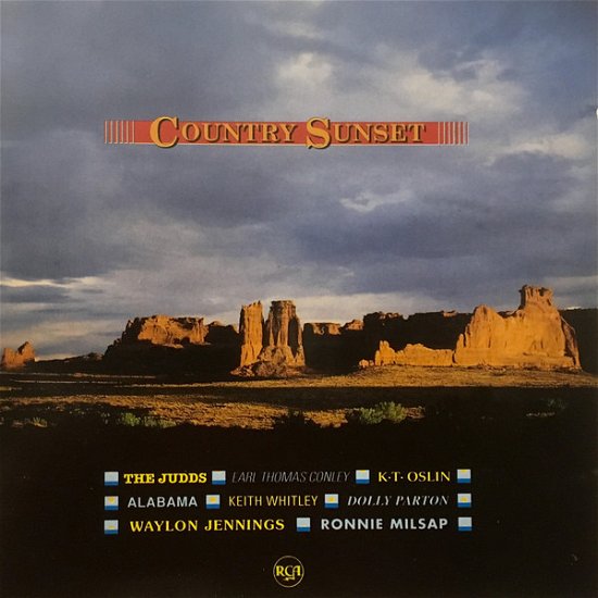 Country Sunset-v/a - Country Sunset - Musiikki - MOTOWN - 0035629037526 - maanantai 18. syyskuuta 1989
