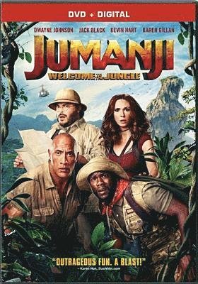 Cover for Jumanji: Welcome to the Jungle (DVD) (2018)