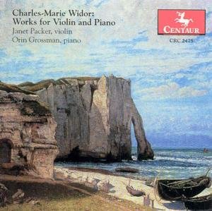 Cover for Packer Janet / Grossman Orin · Works-Violin &amp; Piano Centaur Klassisk (CD) (2000)