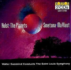 Cover for Holst / Smetana / Susskind / St Louis Symphony · Planets / Ma Vlast (CD) (1994)