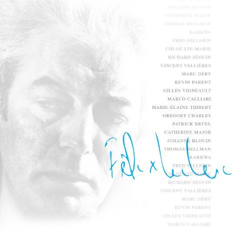 Cover for Felix Leclerc (CD) [Digipak] (2010)
