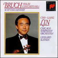 Cover for Bruch / Lin / Cso · Violin Concerto 1 / Scottish Fantasy (CD) (1987)