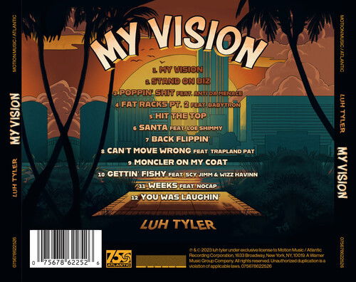 My Vision - Tylerluh - Musiikki - Atlantic Mod - 0075678622526 - perjantai 14. huhtikuuta 2023