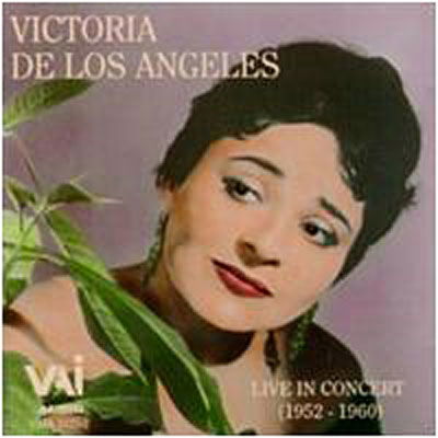 Live in Concert - Victoria De Los Angeles - Música - VAI - 0089948102526 - 9 de janeiro de 1996