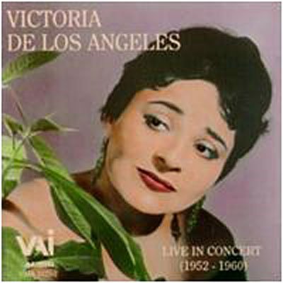 Cover for Victoria De Los Angeles · Live in Concert (CD) (1996)
