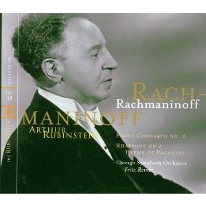 Cover for Rubinstein Arthur · Rachmaninoff: Piano Cto. N. 2 (CD) (2004)