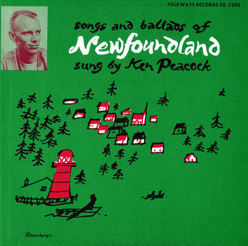 Cover for Kenneth Peacock · Songs and Ballads of Newfoundland (CD) (2012)