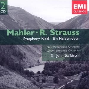 Cover for Barbirolli John · Mahler: Symphony No. 6; R. Str (CD) (2017)
