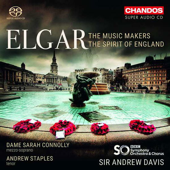 Music Makers / the Spirit of England - E. Elgar - Musiikki - CHANDOS - 0095115521526 - torstai 1. marraskuuta 2018